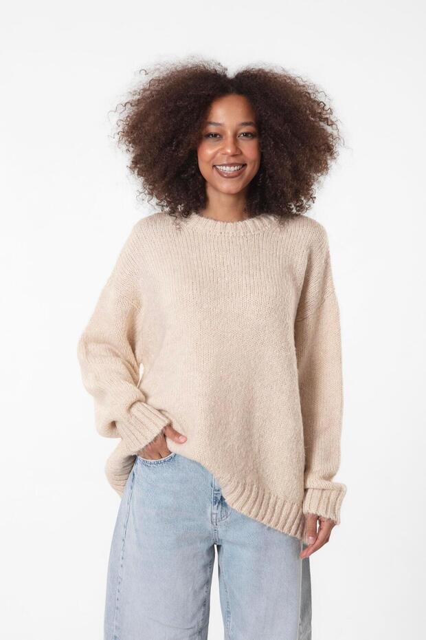 Kadın Triko Kazak - 1