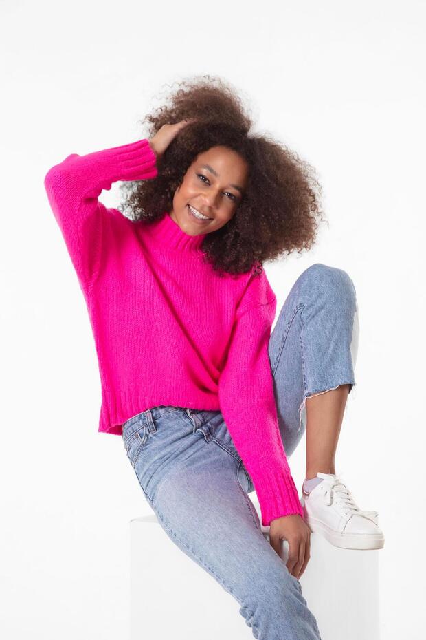 Triko Kadın Kazak - 1