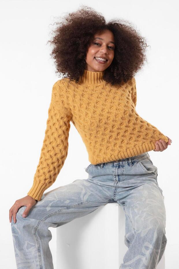 Triko Kadın Kazak - 4