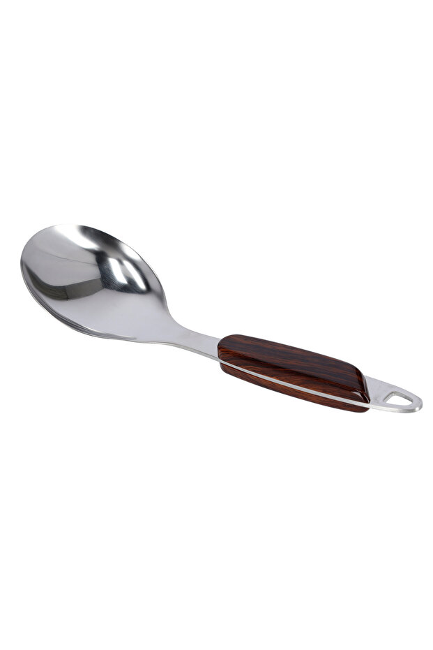 Stainless steel Rice Spoon, Wooden handle RF2060SP