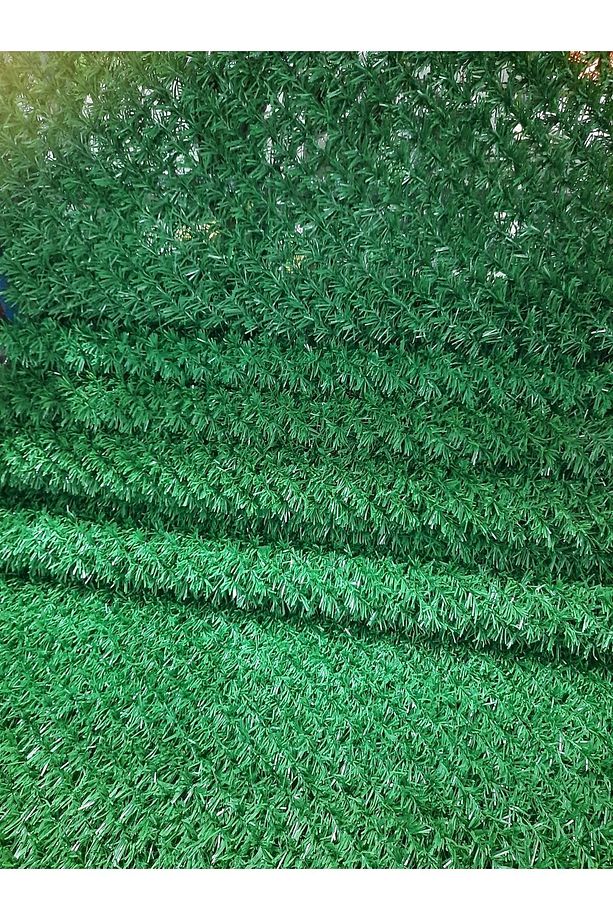 , Telli Çimçit , Çimli Çit Teli, Dekoratif Çit, Bahçe Çiti, Yeşil Çimşit, - 75 Cm.* 1 Mt. - 7