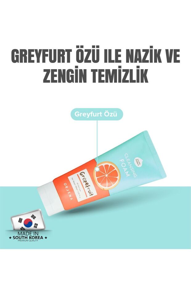 Grapefruit Extract Anti-Blemish Cleansing Foam 180ml - 3