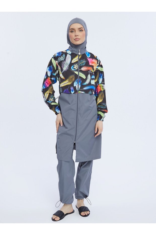 Hijab Swimsuit - Multicolor - Ranuna