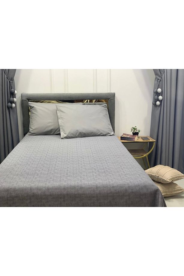 Nivemeshome Gri 160x230 Tek Pike Örtüsü Tek Kişilik - 5