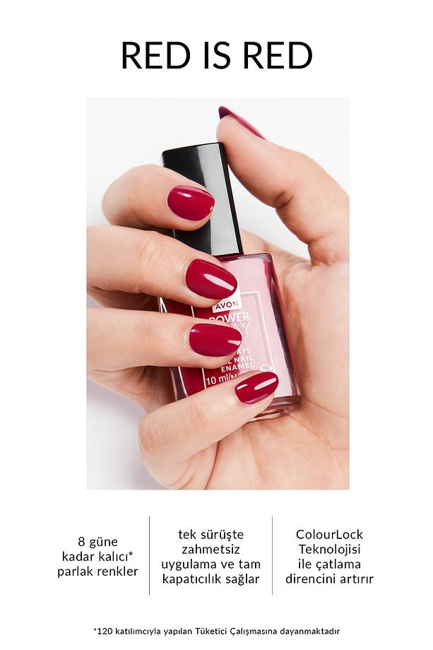 Power Stay Jel Oje 10ml - Red Is Red - 2