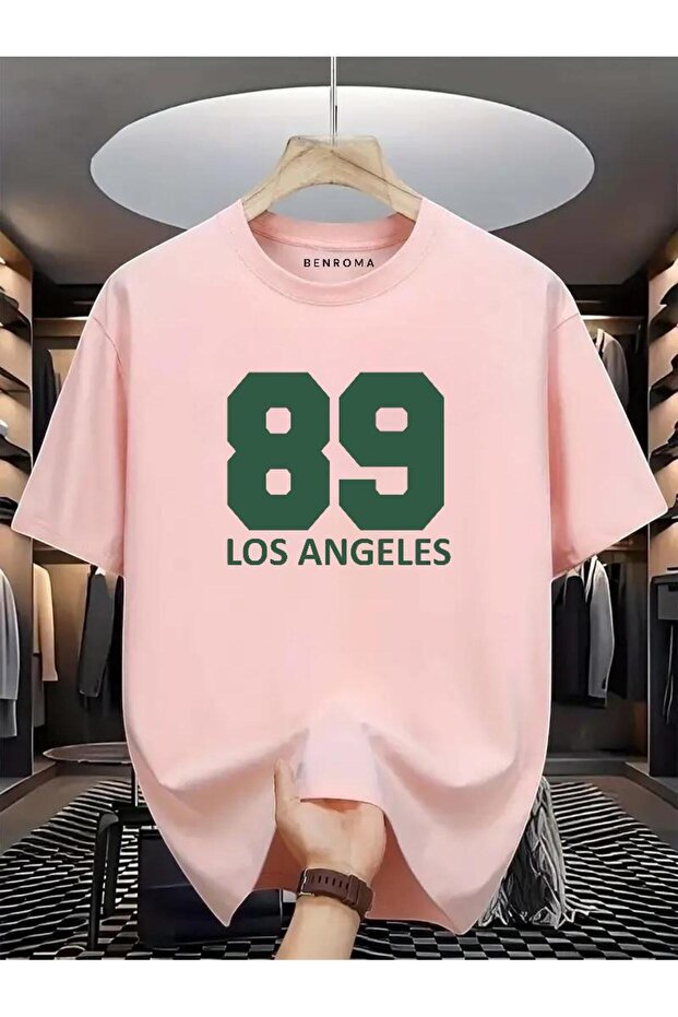 89 تي شيرت مطبوع عليه LOS ANGELES