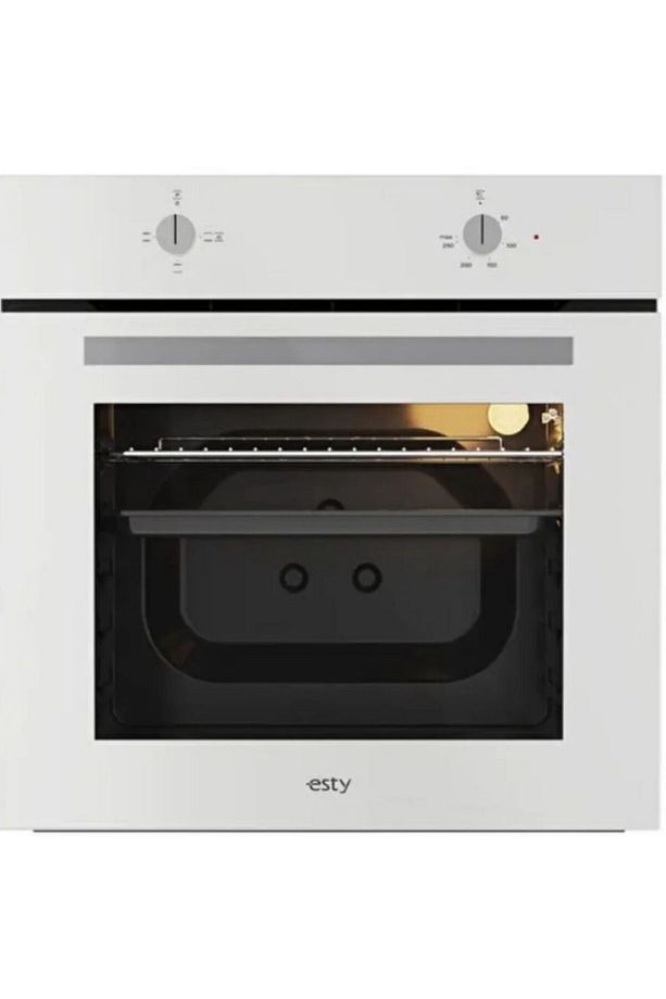 Silverline Esty Karma Ankastre Set ( AEF6601W04 - CS5335W02 - 3480 Beyaz Resetli ) - 4