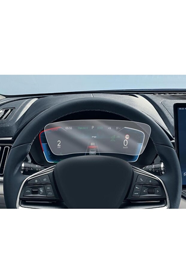 شاشة عرض رقمية غير لامعة مقاس 12.3 بوصة من BYD SEAL U EV