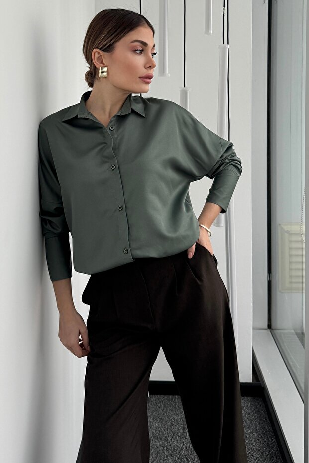 Πουκάμισο Cotton Satin Basic 5515N - 1