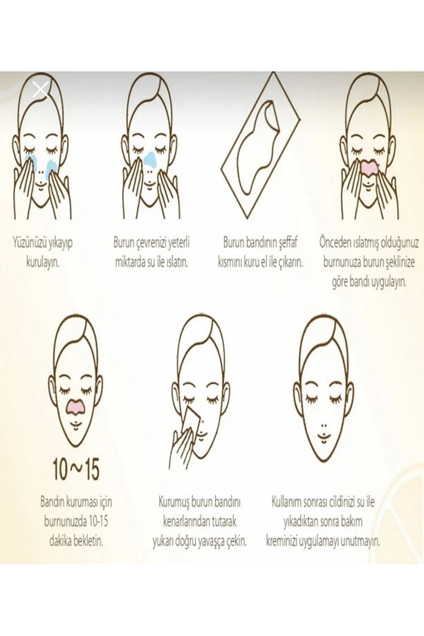 Seul Nose Pack Siyah Nokta ve Gözenek temizleyici Burun Bandı 5 li paket - 8