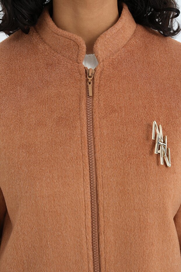 Fermuarlı Basic Kaban Taba - 3