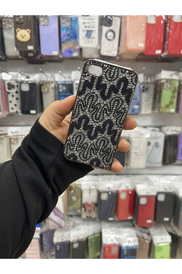 İPHONE 4/4S DESENLİ SİMLİ SERT KILIF - 1