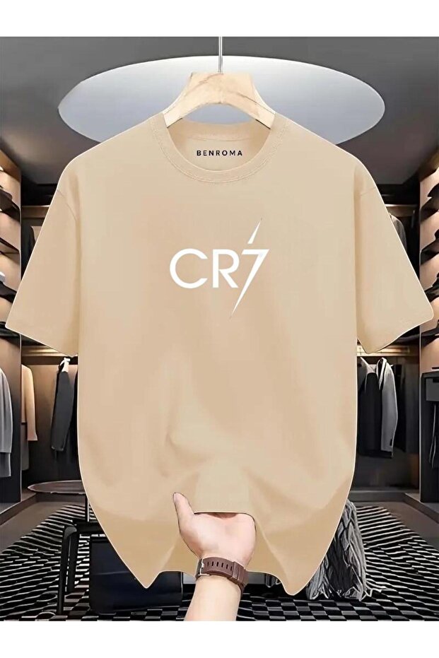 PRINTED OVERSIZE TEE - 1