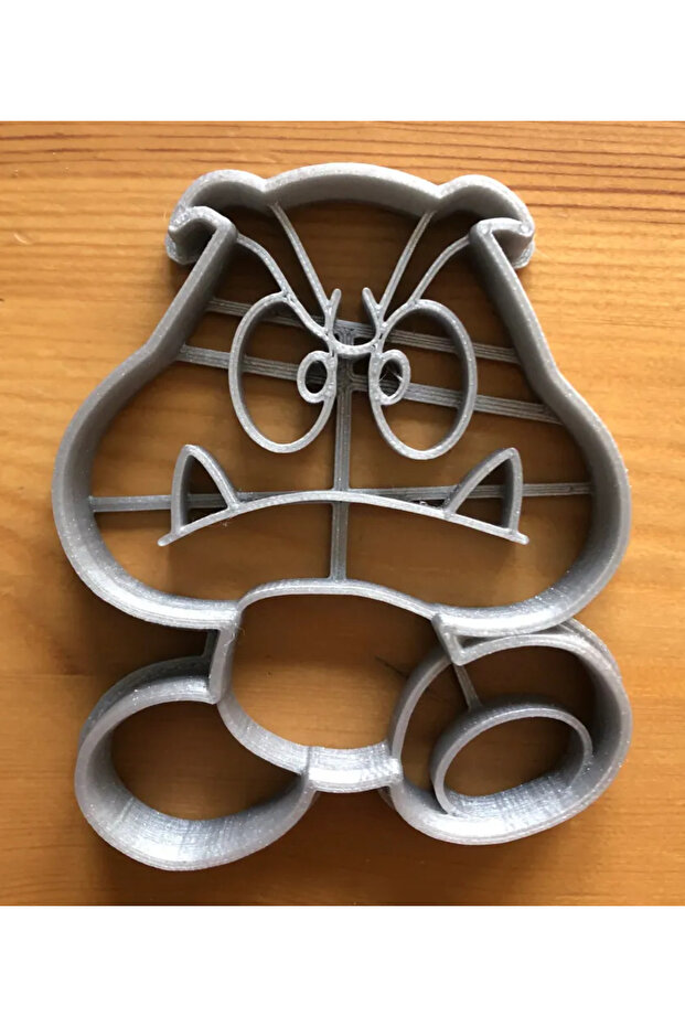 White Mario Goomba Cookies - 3 Molds