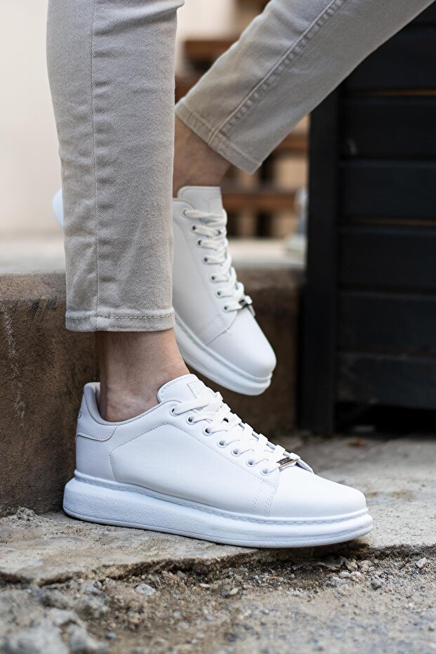 White - 051 Unisex Mcqueen Style Sports Shoes