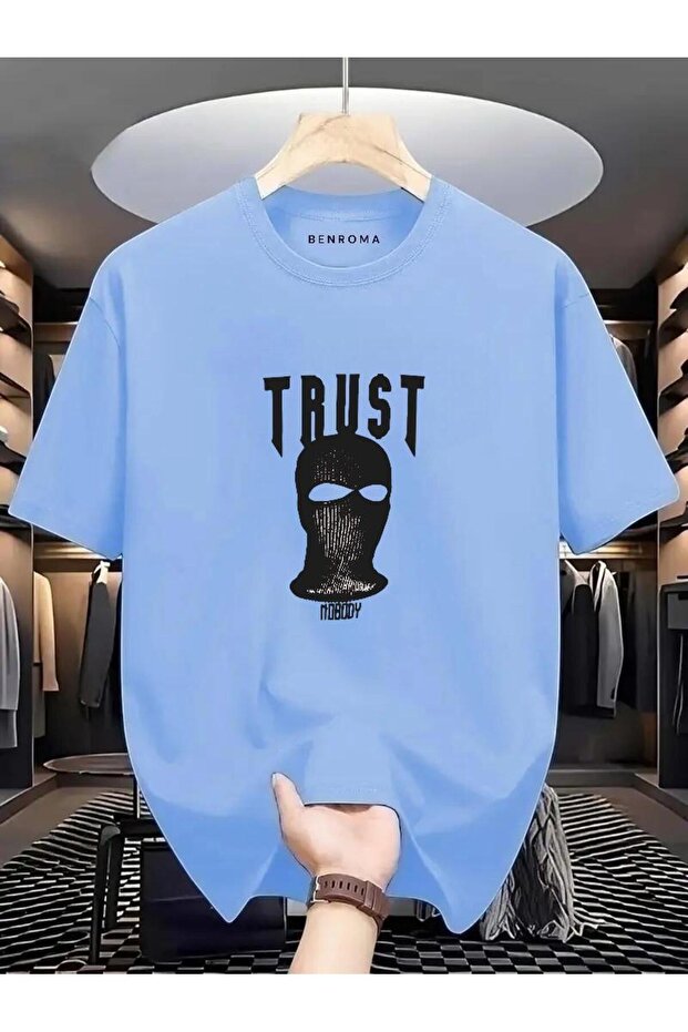 تي شيرت مطبوع من TRUST - 1