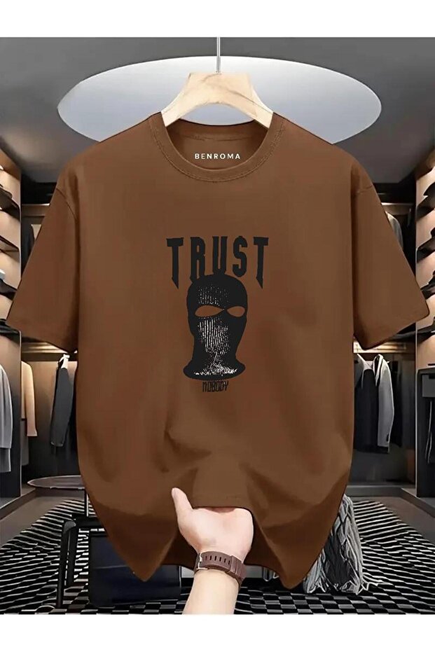 Trust Printed Oversize Tee - 1