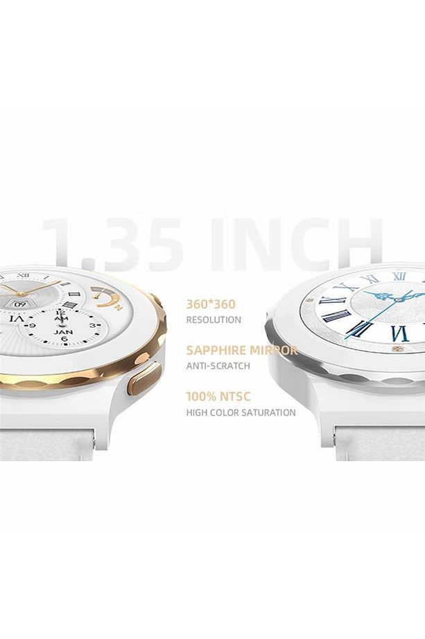 Hw3 Mini 41 Mm Nfc Destekli Hediye Kordonlu Kadın Akıllı Saati - 2022 Model - 1