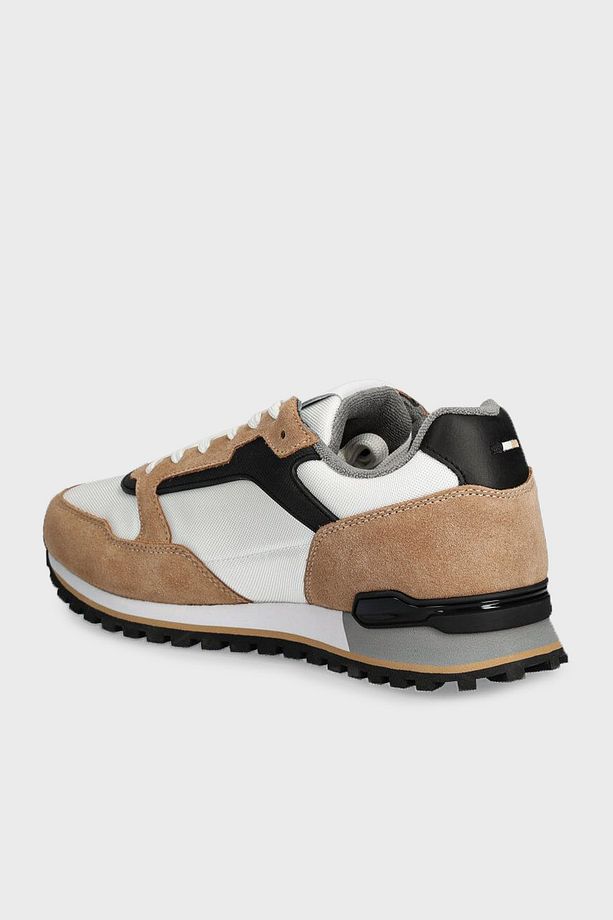 Logolu Süet Detaylı Sneaker Ayakkabı Erkek AYAKKABI 50523221 281 - 2