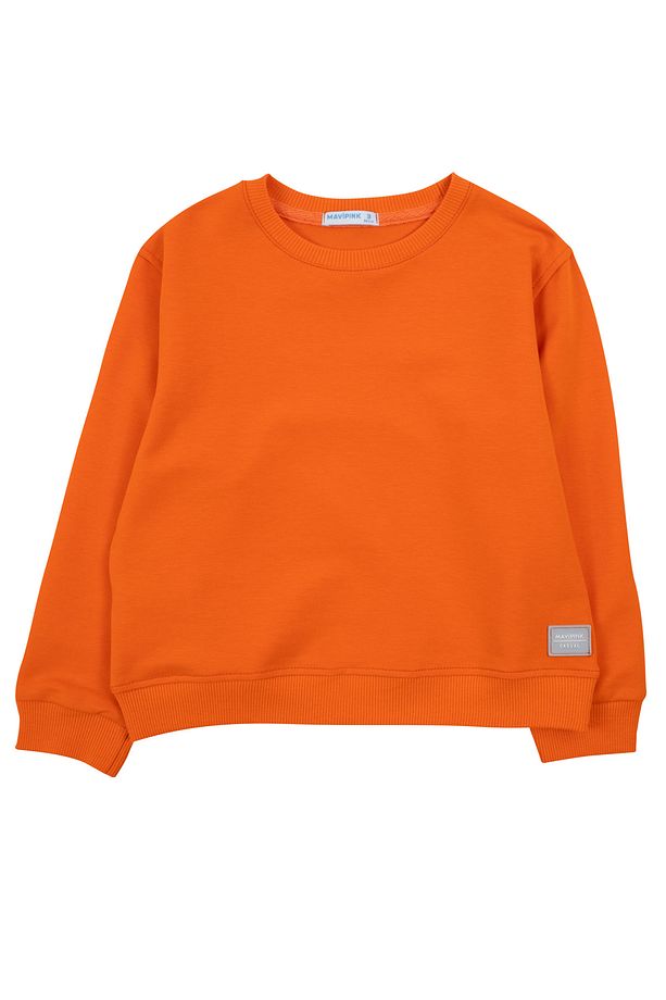 Çocuk Pamuklu Uzun Kol Sweatshirt - 1