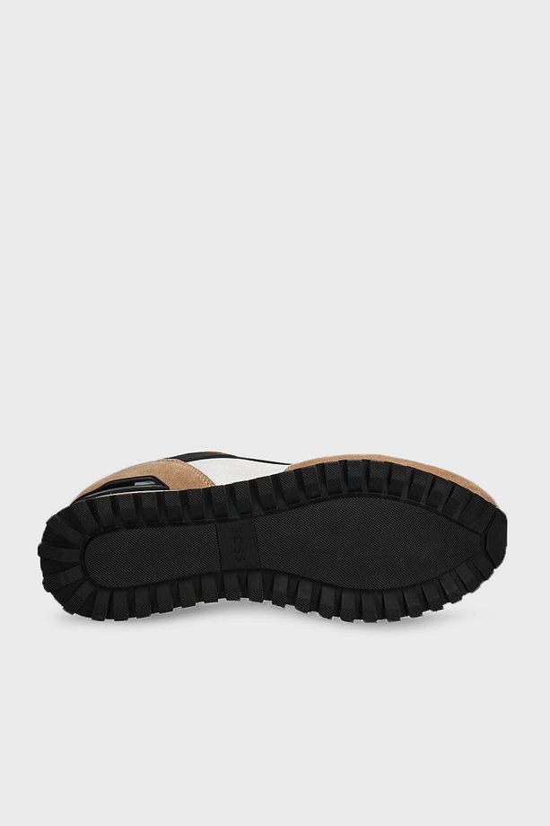 Logolu Süet Detaylı Sneaker Ayakkabı Erkek AYAKKABI 50523221 281 - 5