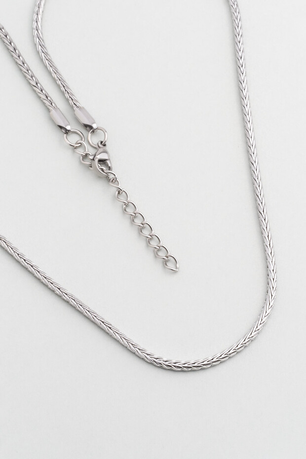 Modern Steel Men's Necklace