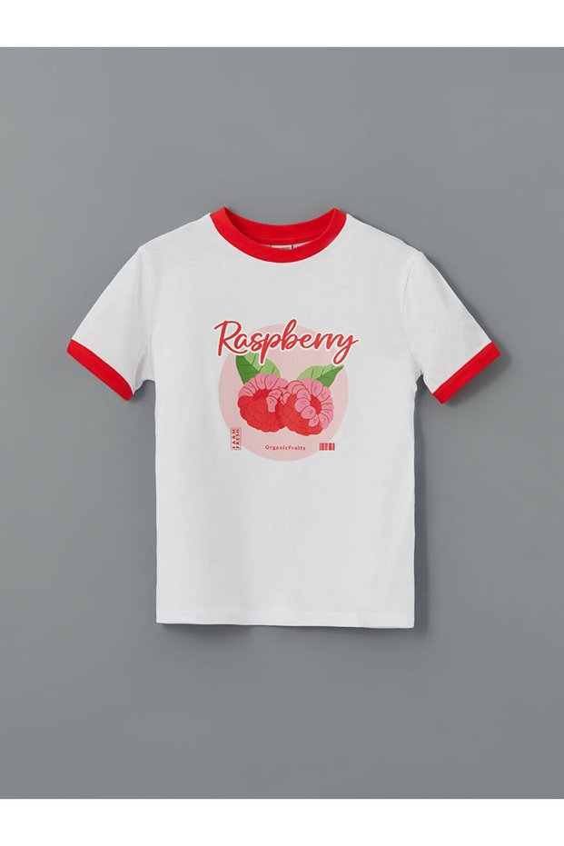 LCW Kids Crew Neck Girl's T-Shirt