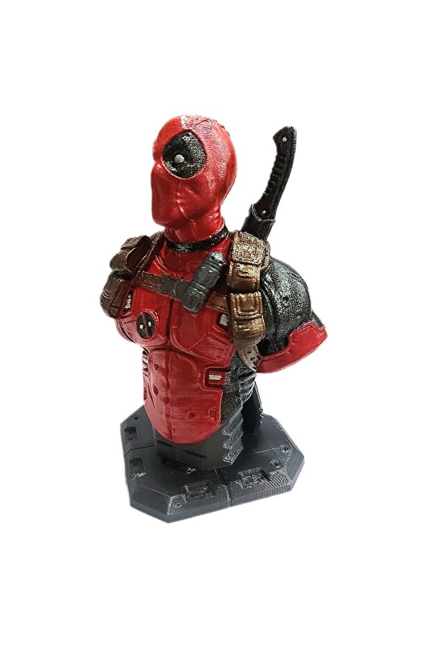 Marvel Deadpool Büstü 15 CM Deadpool Figürü - 3