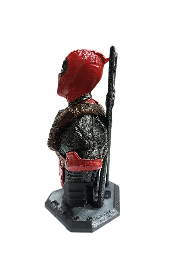 Marvel Deadpool Büstü 15 CM Deadpool Figürü - 4