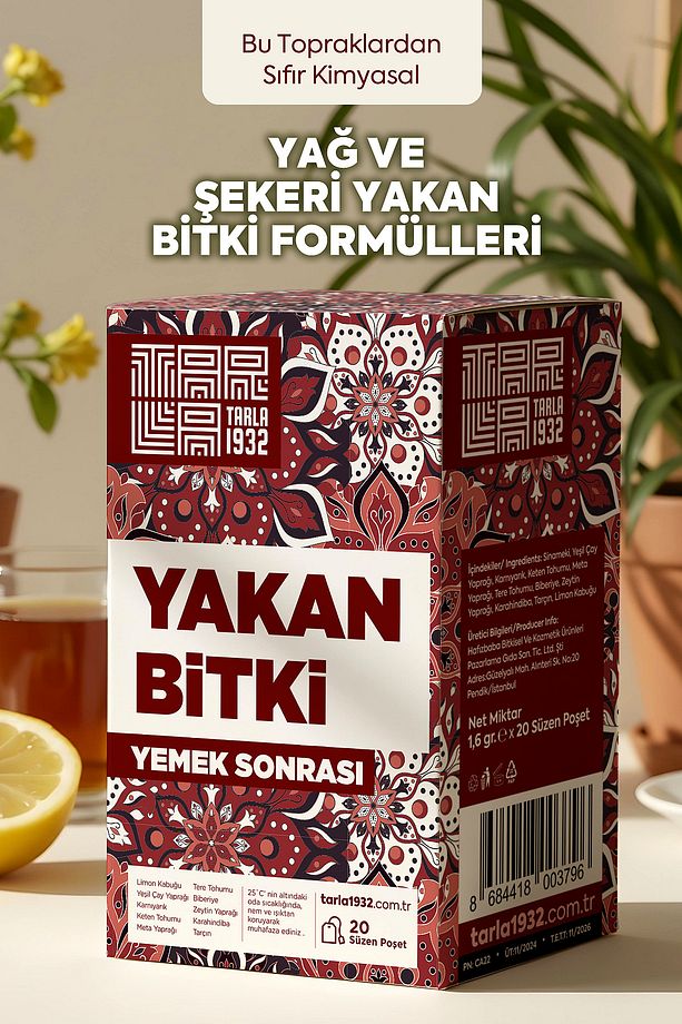 Yakan Bitki - Yağ Ve Şeker Yakmak Için Özel Bitki Formülleri / Sıfır Kimyasal - 1