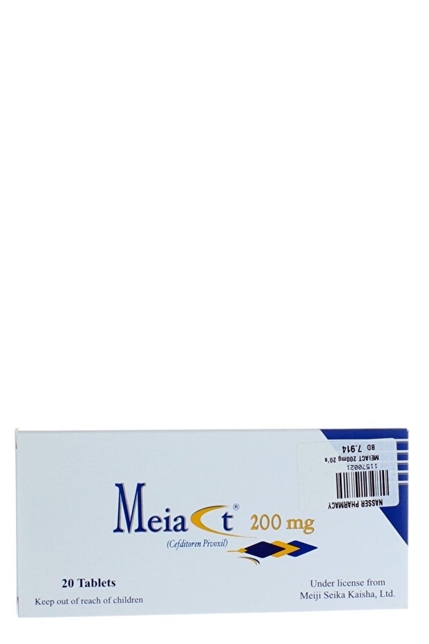 Meiact 200Mg Tab 20S