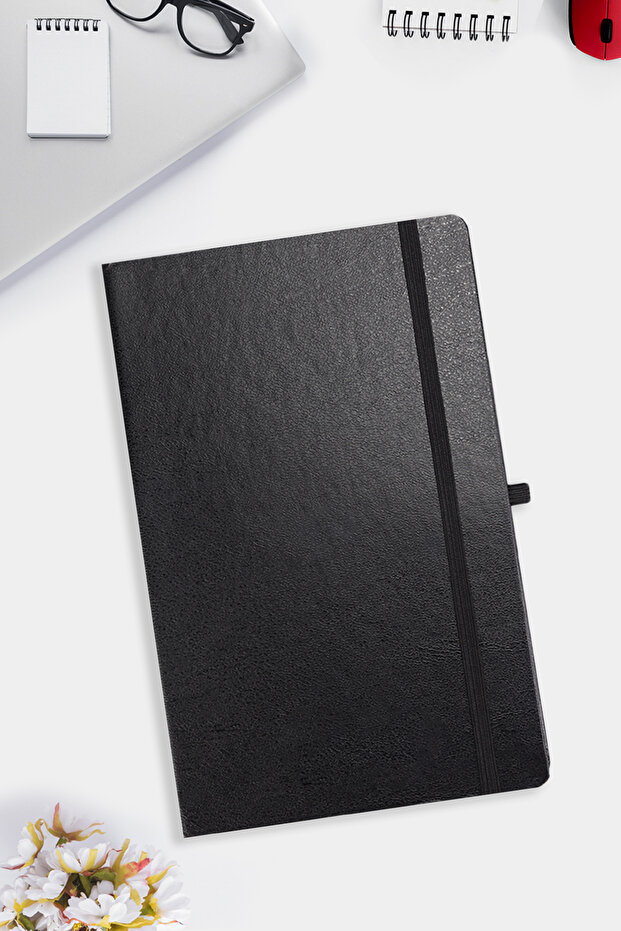 Black Lined Notebook - 1