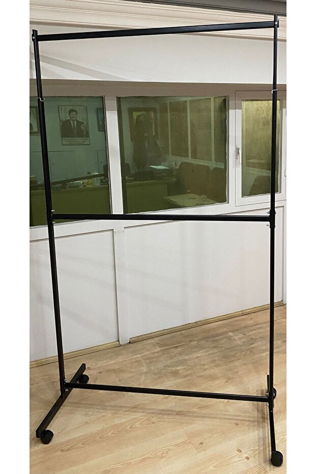 Çift Katlı Askılık Oval Boru Stant Siyah - 2