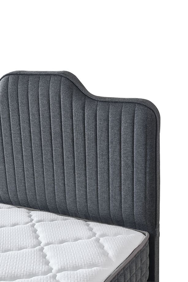 AE-7813 Menekşe Çift Kişilik Baza Başlık 2'li Set Sandıklı  (YATAK DAHİL DEĞİLDİR) - 2