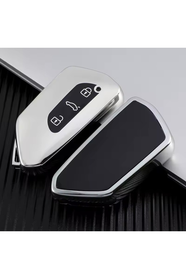 2021-2025 Cupra Formentor Shiny Silver Key Case - 1