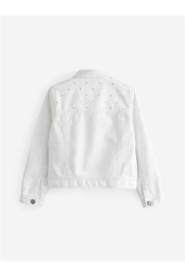Beyaz Kot Ceket - 3
