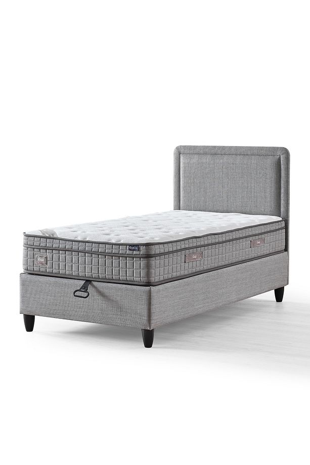 AE-7814 Melis Çift Kişilik Baza Başlık 2'li Set Sandıklı  (YATAK DAHİL DEĞİLDİR) - 3