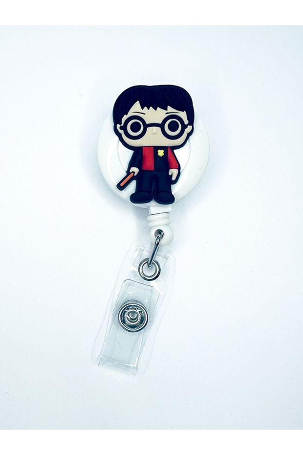 Yoyo Name Badge Holder with Harry Potter Figure