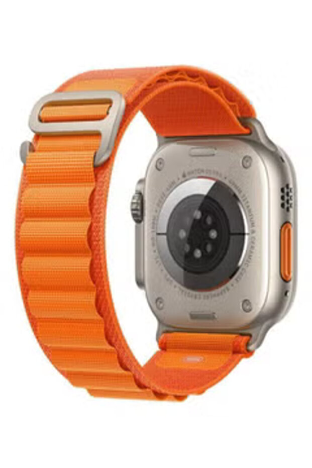 حزام رياضي منسوج من النايلون لساعة Apple Watch Alpine متوافق مع سلسلة iWatch