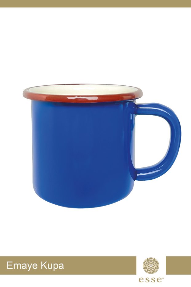 Retro Emaye Kupa