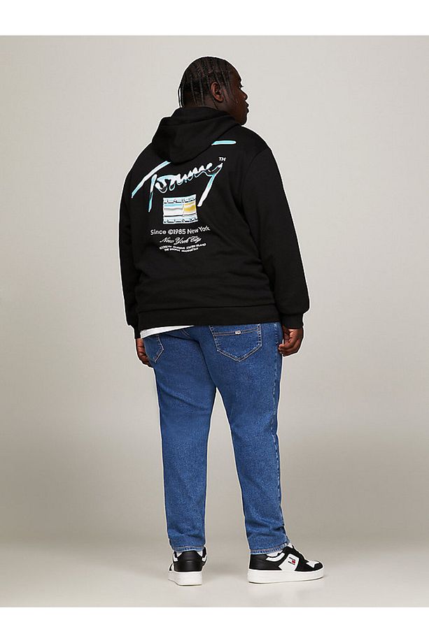 TOMMY JEANS ERKEK REGULAR FİT METALLIC DNA HOOD EXT - 6