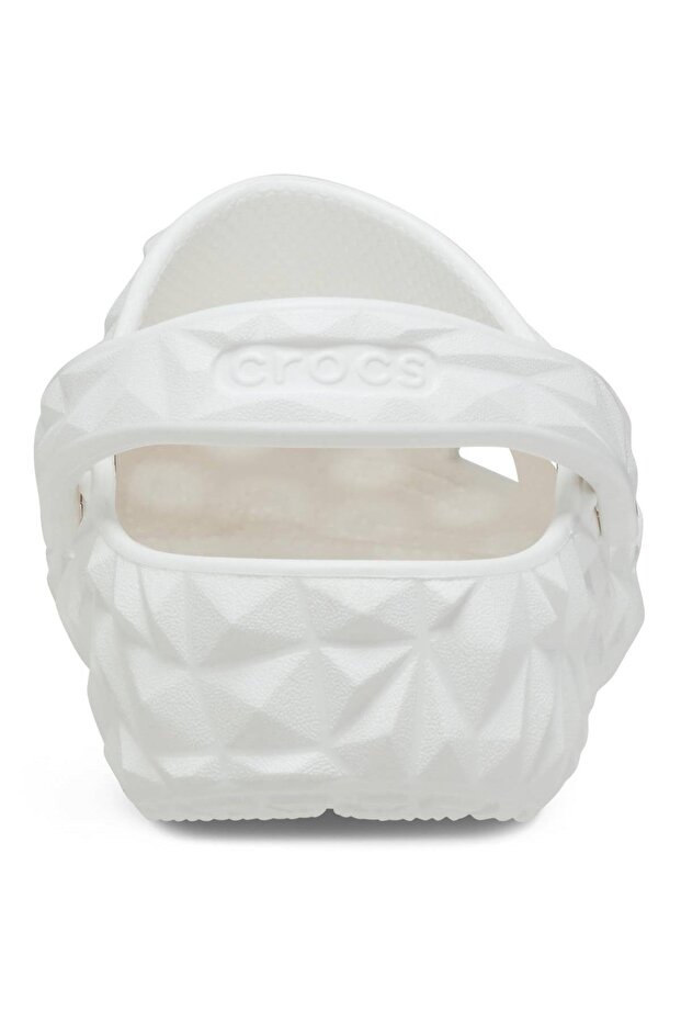 Classic Geometric Clog BEYAZ - 6