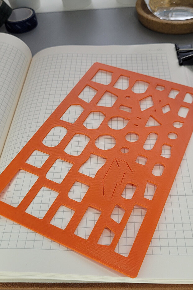 Technical Drawing Flow Chart Template Ruler - 3