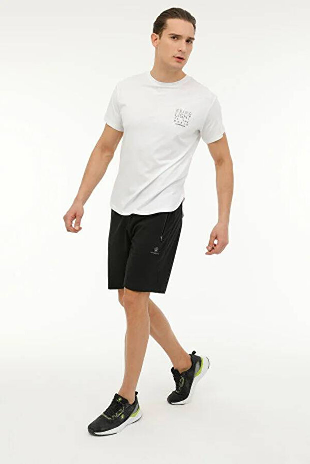 Erkek Penye Şort Şort Bermuda - 1