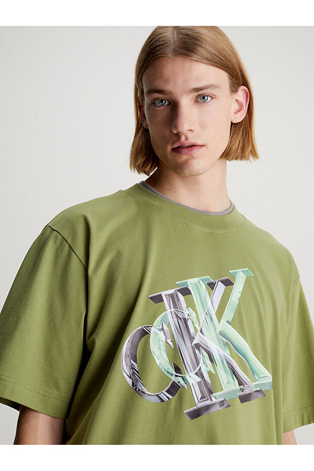 Erkek 3D Meta Monogram T-Shirt - 5