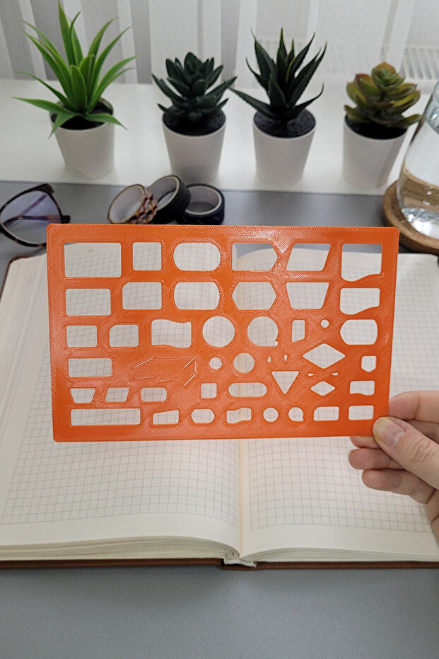 Technical Drawing Flow Chart Template Ruler - 1