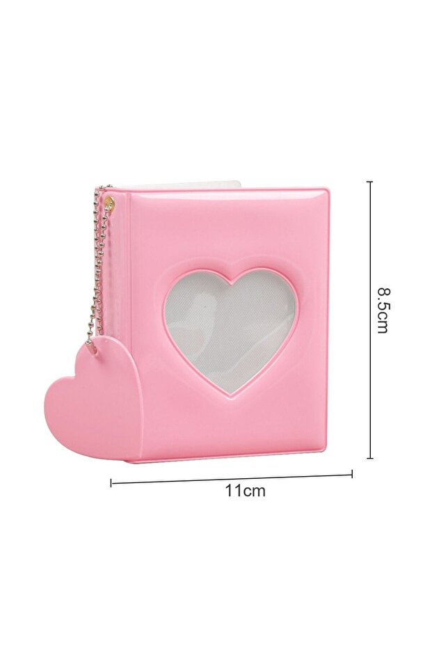 Heart Binder - Pembe - 4