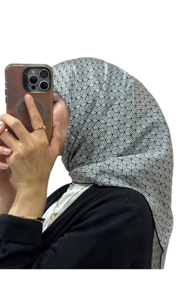 İpek Krep Saten Eşarp 8911701 - 2
