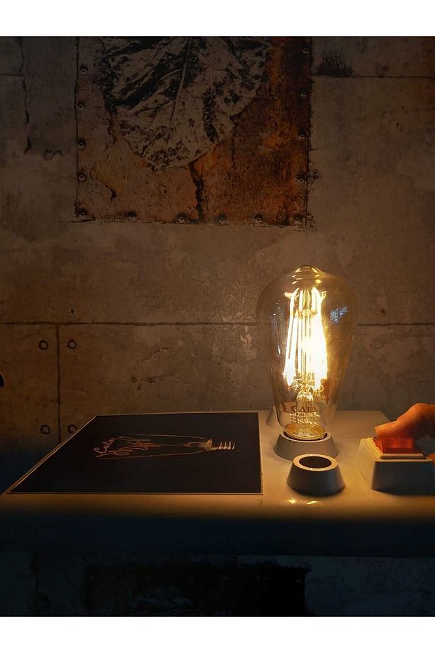 Ct-4284 6w Rustik Led Ampul (E27)(AMBER) - 3