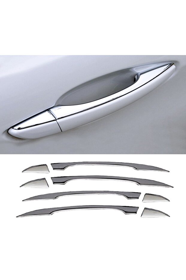 Renault Megane 4 Kapı Kolu 2015 Üzeri 4 Kapı 8 Prç P.çelik Uyumlu - 1